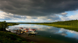 Alaska, No See Um Lodge - Matt Harris, Float Planes