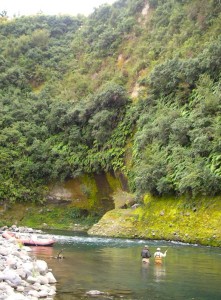 Fishing the Tongariro River, New Zealand