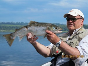 Rick Varley brown trout fishing Rutland