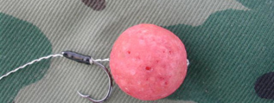 Carp fishing hair rig