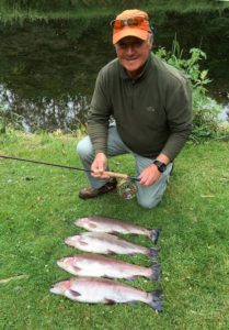 Trout fishing at Avington, Hampshire - review